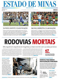 Capa Estado de Minas 20/08/2026