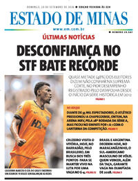 Capa Jornal Estado de Minas