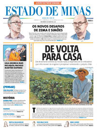 Capa do jornal Estado de Minas 21/03/2026