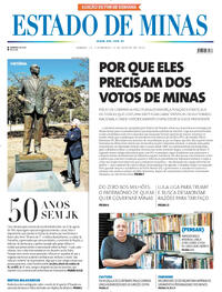 Capa Estado de Minas 22/08/2026