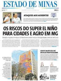 Capa Estado de Minas 22/09/2026