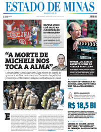 Capa Estado de Minas 23/07/2026
