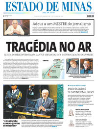 Capa Estado de Minas 23/09/2026