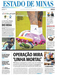 Capa Jornal Estado de Minas