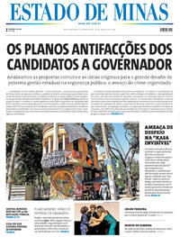 Capa Jornal Estado de Minas