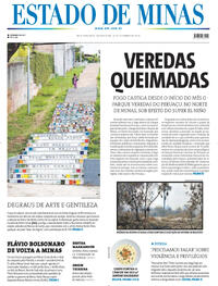 Capa Estado de Minas 24/09/2026