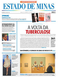 Capa do jornal Estado de Minas 25/04/2026