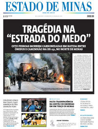 Capa Estado de Minas 25/05/2026