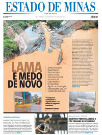 Capa do jornal Estado de Minas 26/01/2026
