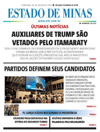 Capa Jornal Estado de Minas
