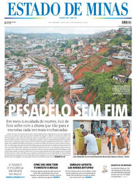 Capa do jornal Estado de Minas 27/02/2026