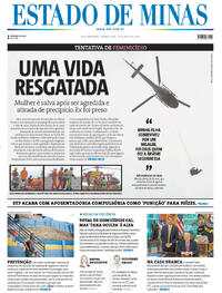 Capa Estado de Minas 27/05/2026