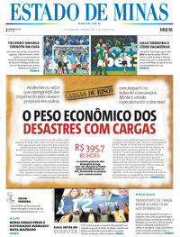 Capa Estado de Minas 27/07/2026