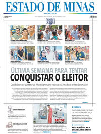 Capa Jornal Estado de Minas
