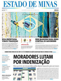 Capa Estado de Minas 29/06/2026