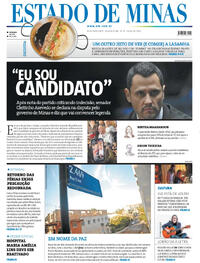 Capa Jornal Estado de Minas