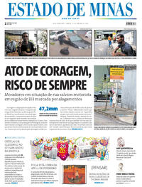 Capa do jornal Estado de Minas 31/01/2026