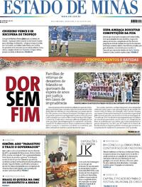 Capa Estado de Minas 31/07/2026