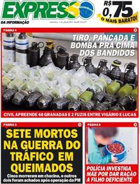 Capa do jornal Expresso da Informação 05/07/2018