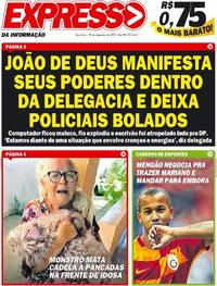 Capa do jornal Expresso da Informação 18/12/2018