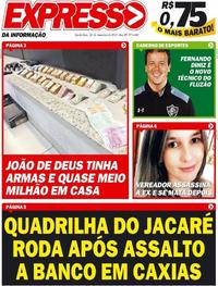 Capa do jornal Expresso da Informação 20/12/2018