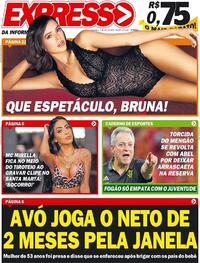 Capa do jornal Expresso da Informação 05/04/2019