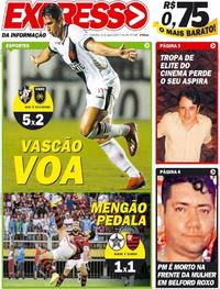 Capa do jornal Expresso da Informação 24/01/2019