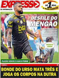 Capa do jornal Expresso da Informação 08/09/2019
