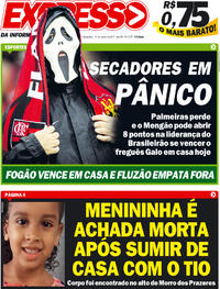 Capa do jornal Expresso da Informação 10/10/2019