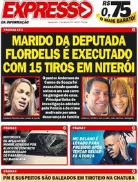 Capa do jornal Expresso da Informação 17/06/2019