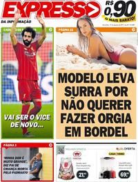 Capa do jornal Expresso da Informação 19/12/2019