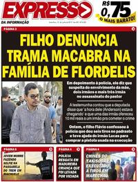 Capa do jornal Expresso da Informação 21/06/2019