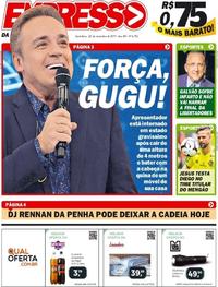 Capa do jornal Expresso da Informação 22/11/2019