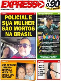 Capa do jornal Expresso da Informação 01/02/2020