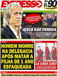 Capa do jornal Expresso da Informação 07/01/2020