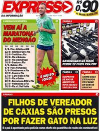 Capa do jornal Expresso da Informação 07/08/2020
