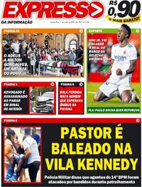 Capa do jornal Expresso da Informação 01/06/2022