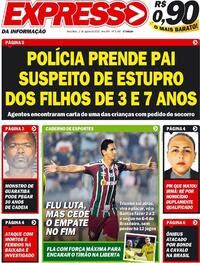 Capa do jornal Expresso da Informação 02/08/2022