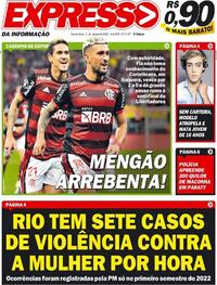 Capa do jornal Expresso da Informação 03/08/2022