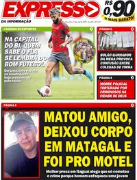 Capa do jornal Expresso da Informação 05/04/2022