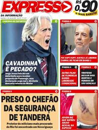 Capa do jornal Expresso da Informação 06/05/2022