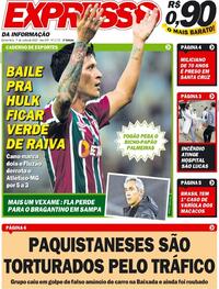 Capa do jornal Expresso da Informação 09/06/2022