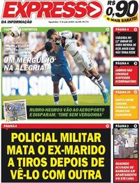 Capa do jornal Expresso da Informação 13/06/2022
