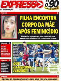 Capa do jornal Expresso da Informação 13/07/2022