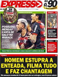 Capa do jornal Expresso da Informação 14/07/2022