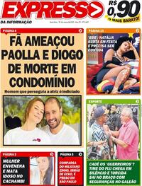 Capa do jornal Expresso da Informação 18/03/2022