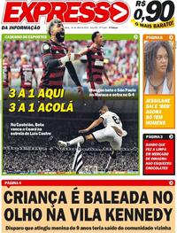 Capa do jornal Expresso da Informação 18/04/2022