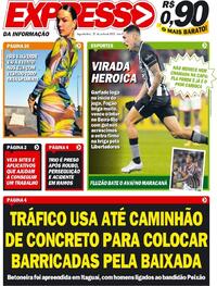 Capa do jornal Expresso da Informação 20/06/2022
