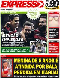 Capa do jornal Expresso da Informação 21/07/2022