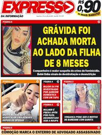Capa do jornal Expresso da Informação 26/07/2022